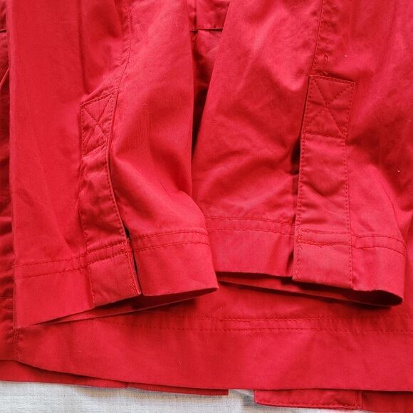 QVC Susan Graver Style Red Hooded Jacket Small EUC - Picture 15 of 15